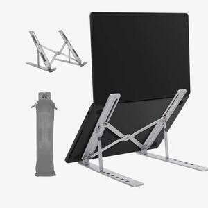 Adjustable Silver Tablet Stand